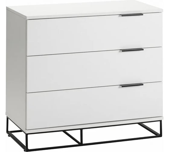 Комод R-Home 3 ящика CITY белый 40095580h