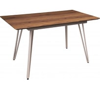 Стол R-Home Диего раздвиж. 120-160x80 натур орех_БЕЛЫЙ 41042910h_натОрех12