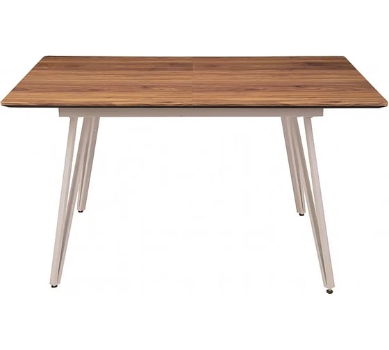 Стол R-Home Диего раздвиж. 120-160x80 натур орех_БЕЛЫЙ 41042910h_натОрех12