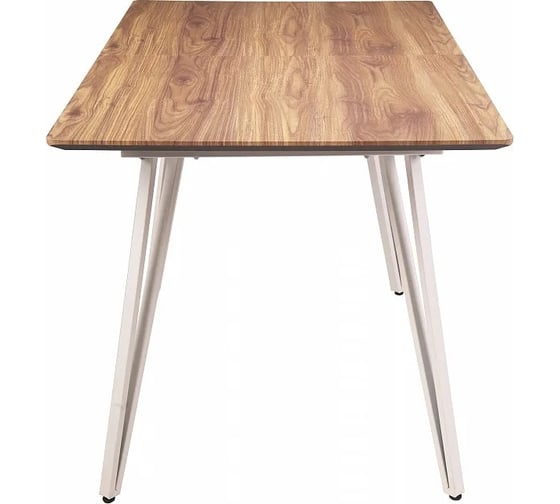 Стол R-Home Диего раздвиж. 120-160x80 натур орех_БЕЛЫЙ 41042910h_натОрех12