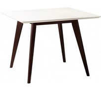 Стол R-Home Лунд 960x960 Белый Темный орех 400330063h_бел