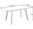 Стол R-Home Диего раскладной 120-160x80 дуб 4104291h_дуб12 2
