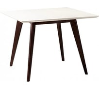 Стол R-Home Лунд 860x860 Белый Темный орех 400330053h_бел