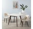 Стол R-Home Лунд 860x860 Белый Темный орех 400330053h_бел 7