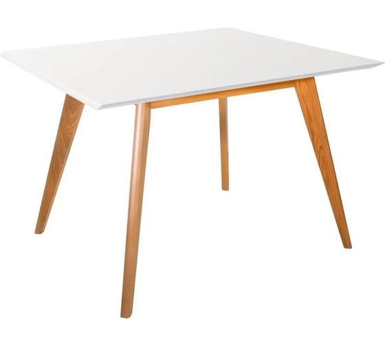Стол R-Home Лунд квадратный 860x860 бук-белый 40033005h_бел 1