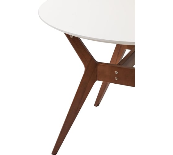 Стол R-Home Нарвик д.960 Белый Темный орех 400330183h_бел
