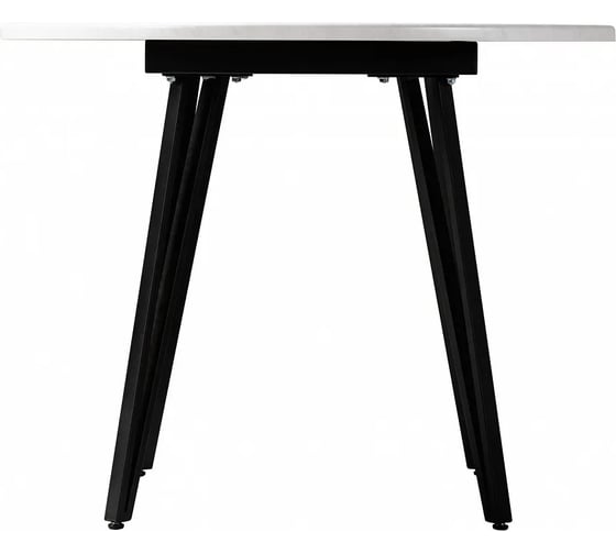 Стол R-Home Диего d860 белый со скосом 41042503h_R_бел