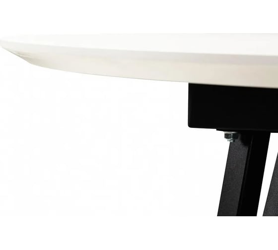Стол R-Home Диего d860 белый со скосом 41042503h_R_бел