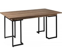 Стол R-Home раскладной обеденный Loft 160 Дуб табак 4003604h_Табак