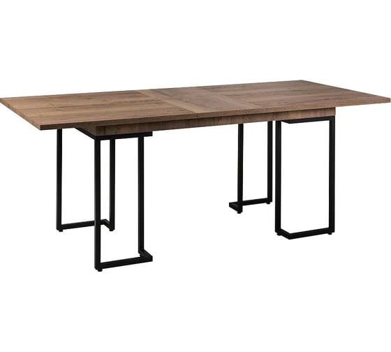 Стол R-Home раскладной обеденный Loft 160 Дуб табак 4003604h_Табак