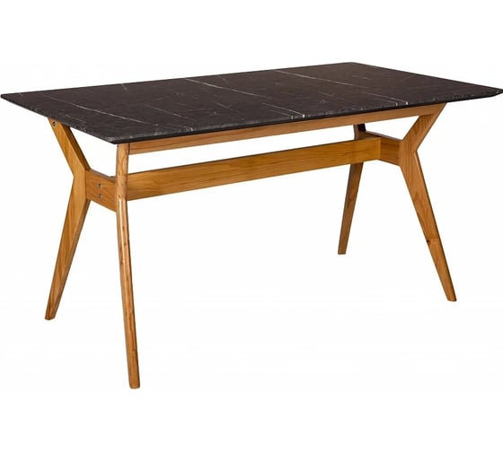 Стол R-Home Нарвик раскладной 120-160 БУК-Мрамор Графит 40033720h_БМрГ 1