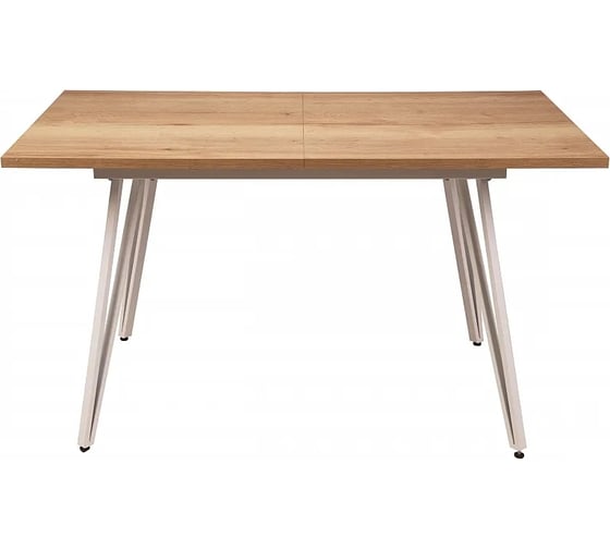 Стол R-Home Диего раздвиж. 140-180x80 Галифакс Натур_БЕЛЫЙ 41042900h_Натур14
