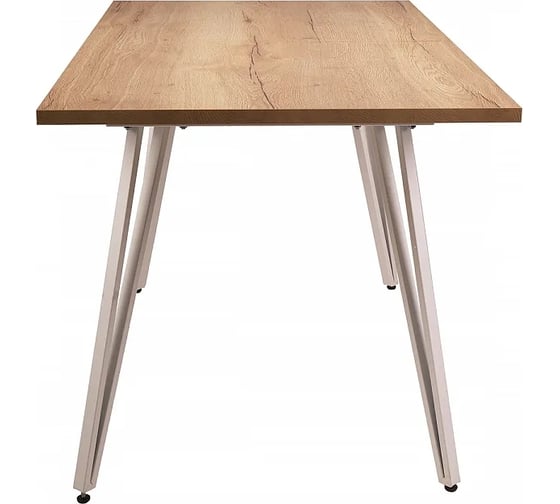 Стол R-Home Диего раздвиж. 140-180x80 Галифакс Натур_БЕЛЫЙ 41042900h_Натур14