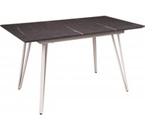 Стол R-Home Диего раздвиж. 140-180x80 мрамор графит_БЕЛЫЙ 41042900h_мргр14