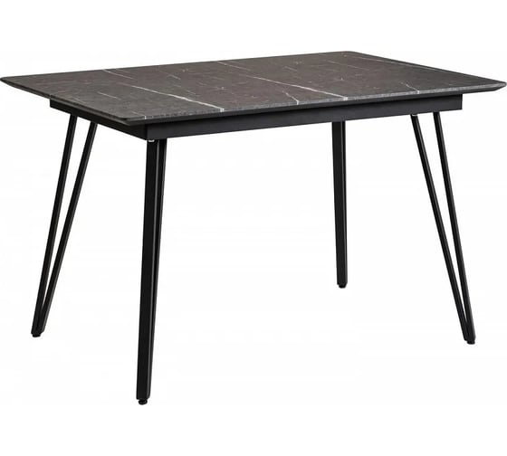 Стол R-Home Диего раскладной 140-180x80 мрамор графит 4104290h_мргр14 1