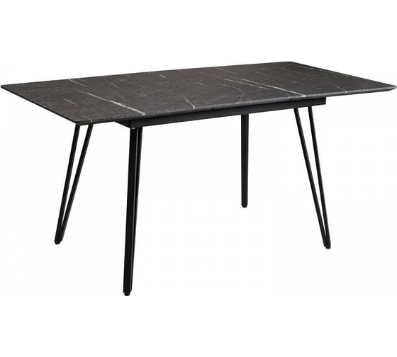 Стол R-Home Диего раскладной 120-160x80 мрамор графит 4104291h_мргр12