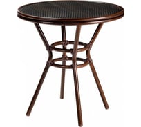 Стол R-Home Патонг Glass Rattan D-70 870302