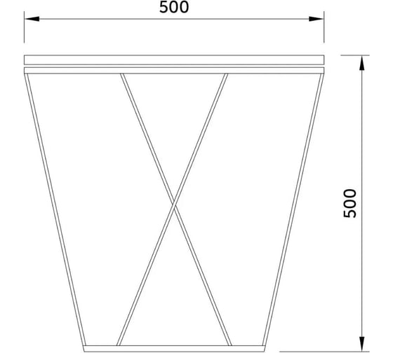 Журнальный стол AKS Home ALLURE тонированное стекло/золото, d 500х500 66909