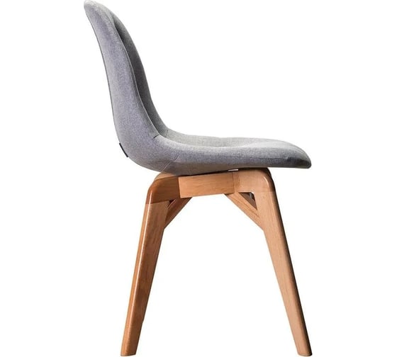 Стул R-Home Eames lite Грей/Натуральный Бук 8601903_ГрейНБук