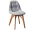 Стул R-Home Eames lite Грей/Натуральный Бук 8601903_ГрейНБук 1