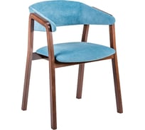 Стул R-Home Dalia Soft Блю/ТемныйОрех 4000122h_БлюТОрех
