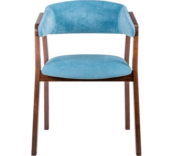 Стул R-Home Dalia Soft Блю/ТемныйОрех 4000122h_БлюТОрех