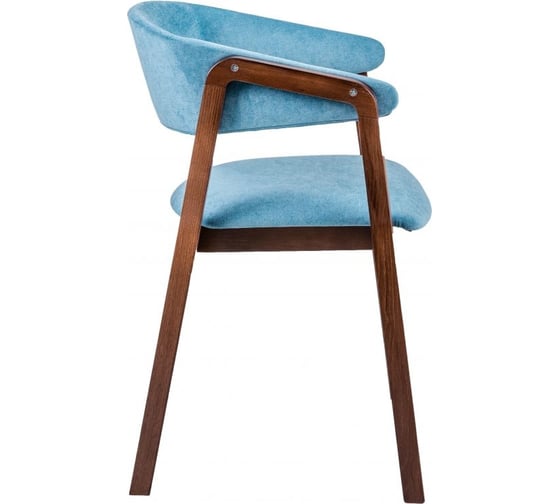 Стул R-Home Dalia Soft Блю/ТемныйОрех 4000122h_БлюТОрех