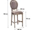 Стул R-Home Murano барный 930106 2
