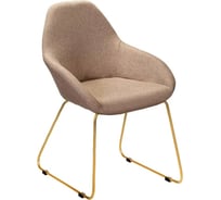 Стул R-Home Kent Браун/Линк Золото 4101198h_БраунЗолот