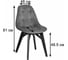 Стул R-Home Eames lite Грей/Венге 8601903_ГрейВенг 2