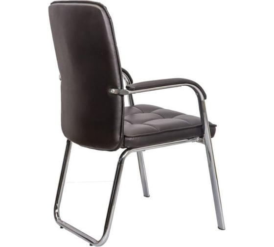 Стул AKS Home PICASSO, CHROME, ECO, черный 55104