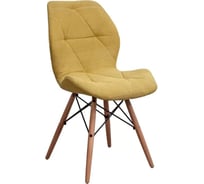 Стул AKS Home RIO (бледно-желтый JH09-15/бук) 73099