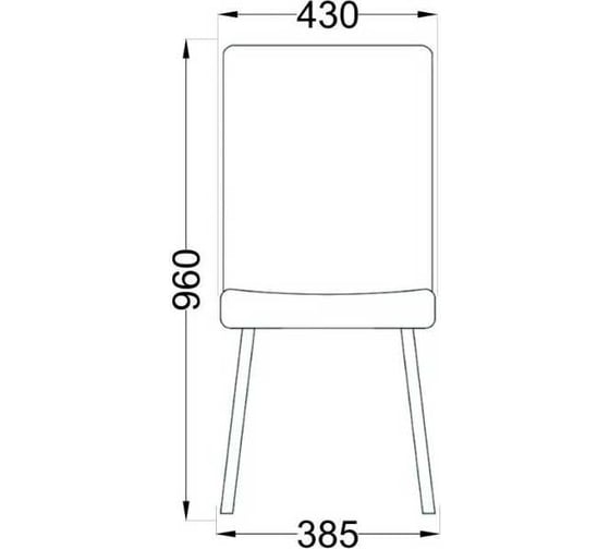 Стул AKS Home ROMEO, белый ML02-08/белый 63180