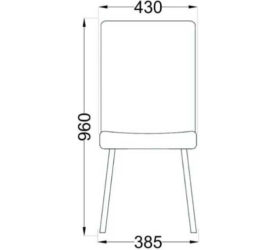 Стул AKS Home ROMEO черный ML03-01/черный 63183