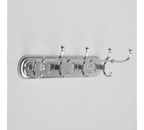 Вешалка ТУНДРА 4-х местная, KV204CP, цвет хром 3816874