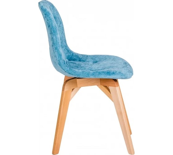 Стул R-Home EAMES Блю/Натуральный Бук 8601900h_БлюНБук