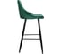 Стул AKS Home MEGAN-2 барный, зеленый велюр HLR56/черный 62508 4