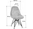 Стул R-Home Eames Браун/loft 86019007h_Браун/Loft 2
