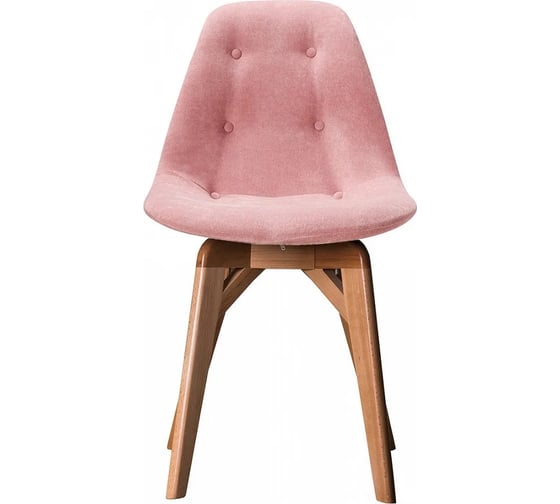 Стул R-Home EAMES lite Розов/Натуральный Бук 8601900h_РозовНБук