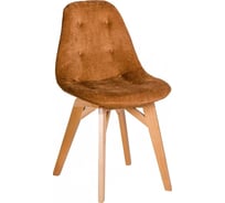 Стул R-Home Eames lite Кор/Натуральный Бук 8601900h_КорНБук