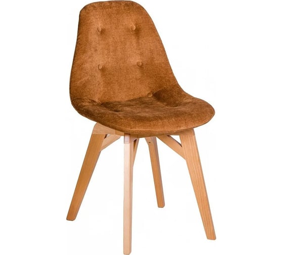 Стул R-Home Eames lite Кор/Натуральный Бук 8601900h_КорНБук