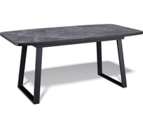 Стол KENNER AZ1400, черный/керамика мрамор черный 325182