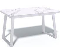 Стол KENNER AZ1400, белый/керамика мрамор белый 325183