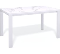 Стол KENNER BL1300, белый/керамика мрамор белый 325044