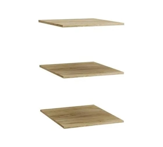 Комплект полок для однодверного шкафа R-Home Loft_Дуб натур 40092921H_Натур 1