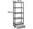 Стеллаж R-Home Loft №1 Дуб Натур 4109050H 6