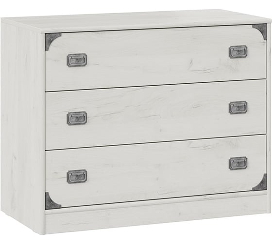 Комод ТриЯ Калипсо ТД 389.04.01 дуб крафт белый 239278