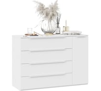 Комбинированный комод ТриЯ Порто ТД-393.04.02 белый жемчуг/белый софт 247095