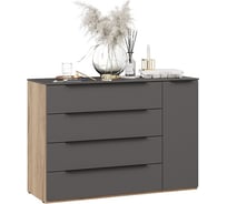 Комбинированный комод ТриЯ Порто ТД-393.04.02 яблоня беллуно/графит софт 247096