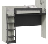 Кровать-чердак ТриЯ Оксфорд-2 ТД-399.11.02  матера/дуб крафт белый с рисунком 241262